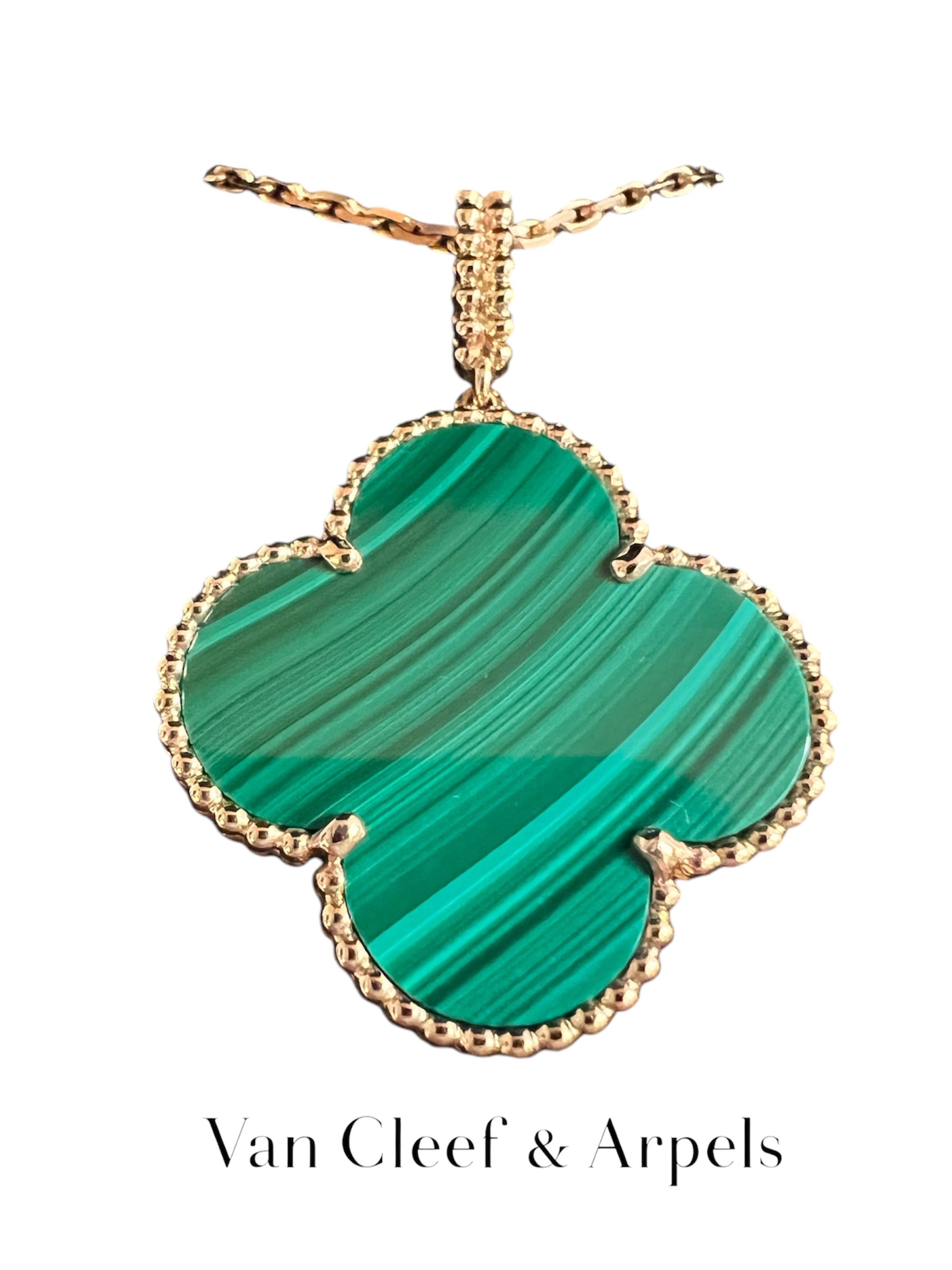 Van Cleef & Arpels マジックアルハンブラ マラカイト ネックレス