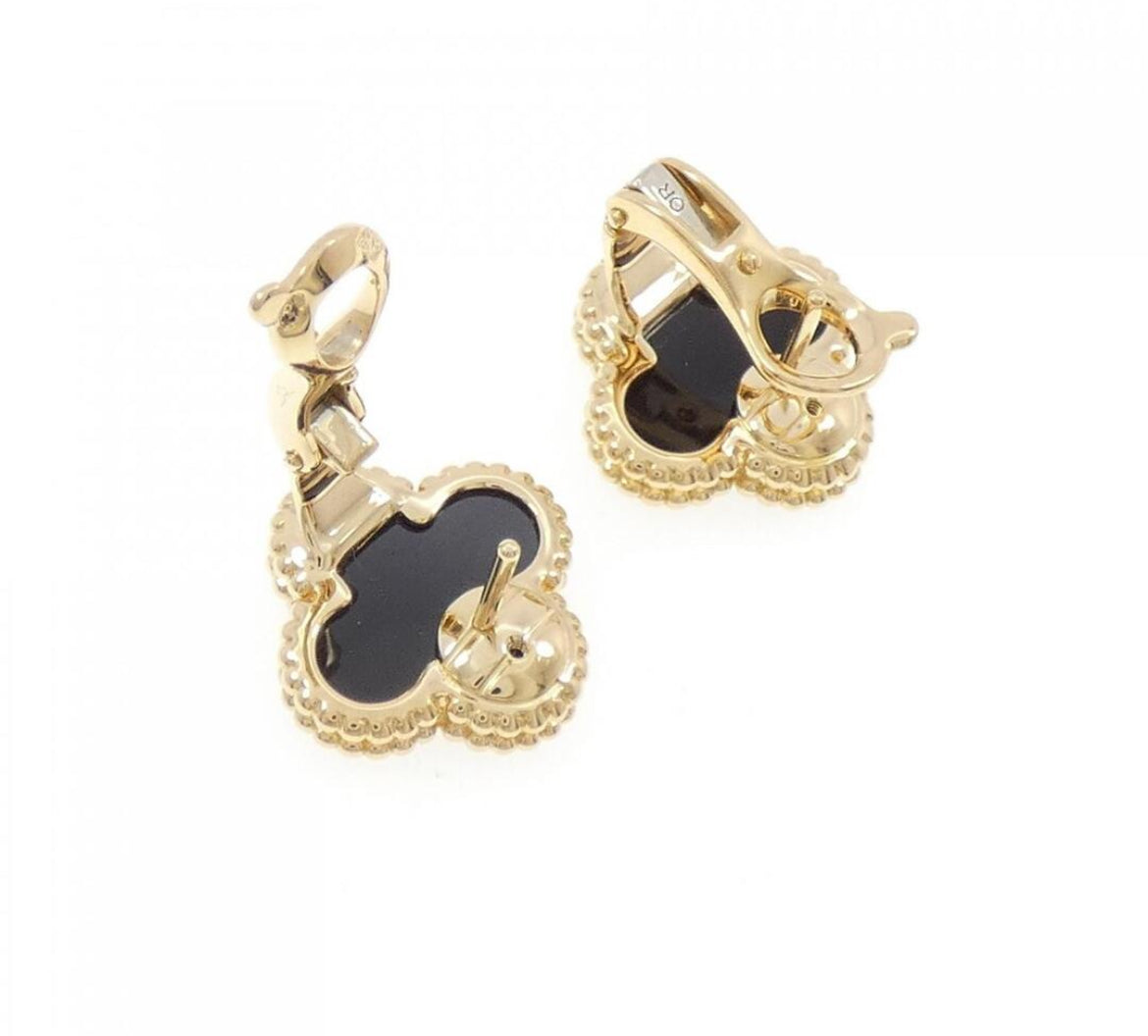Van Cleef & Arpels ヴァンクリーフ&アーペル ヴィンテージアルハンブラ オニキス ピアス