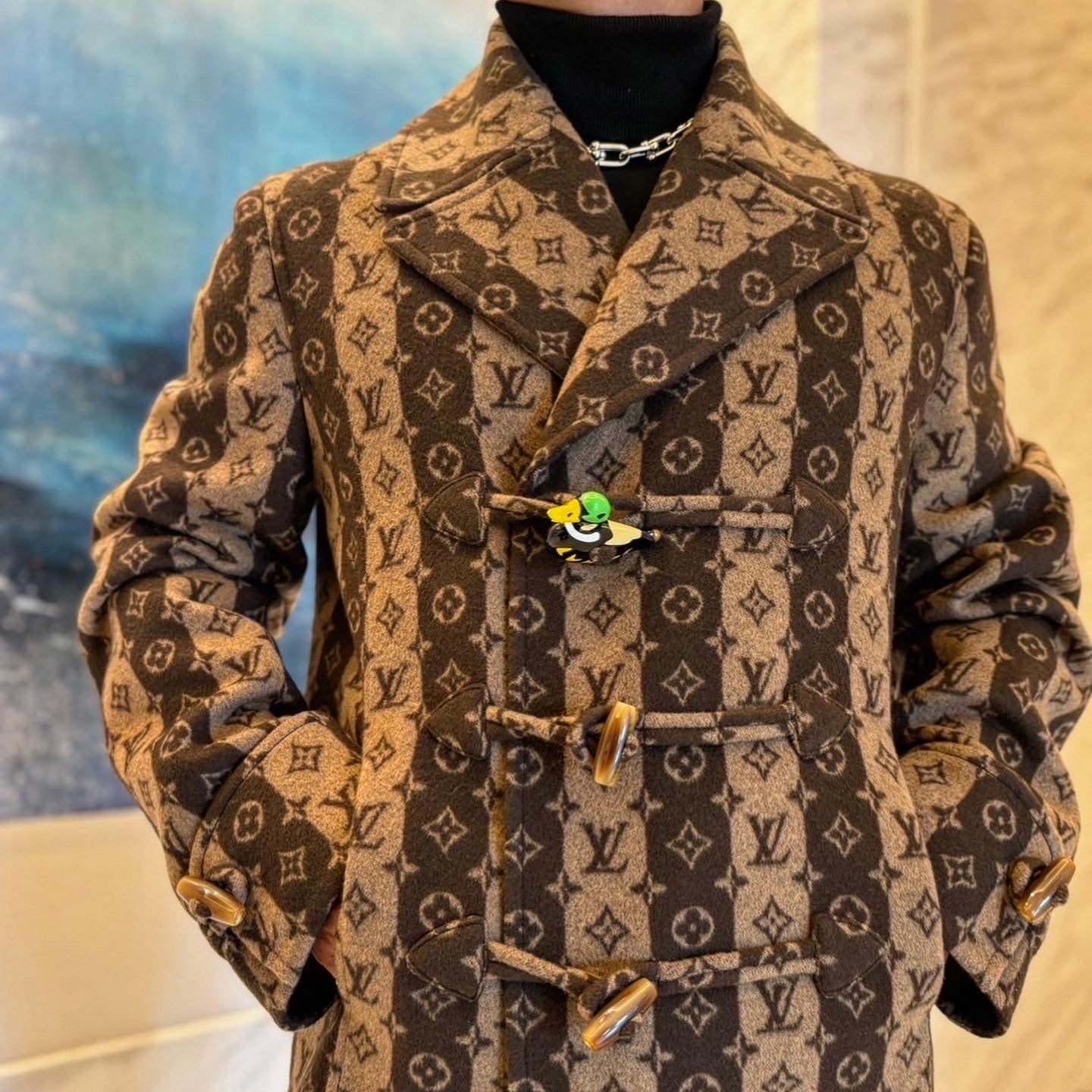 LV x NIGO® モノグラム トランク ストライプ クロップド