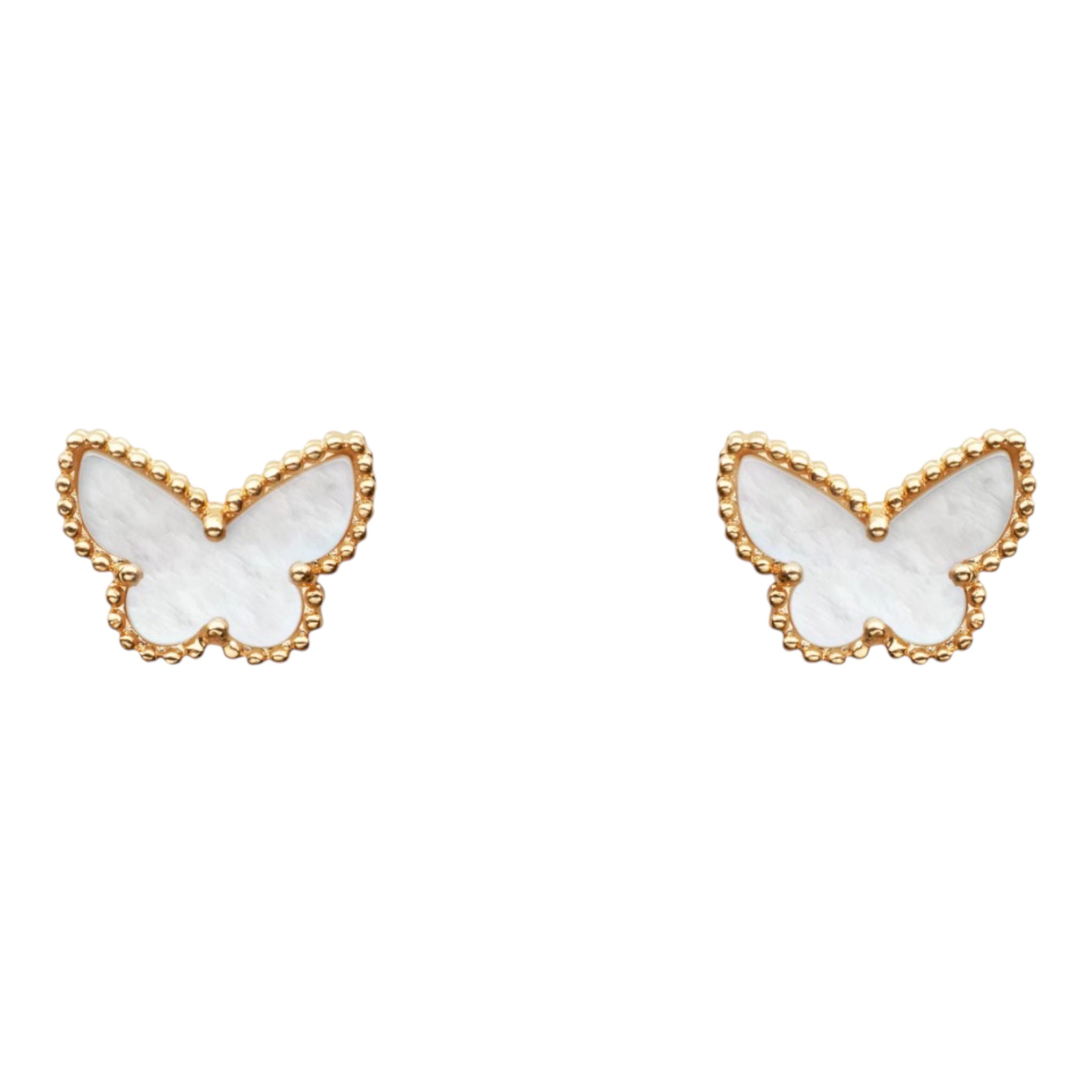 Van Cleef & Arpels ヴァンクリーフ&アーペル スウィートアルハンブラパピヨンピアス