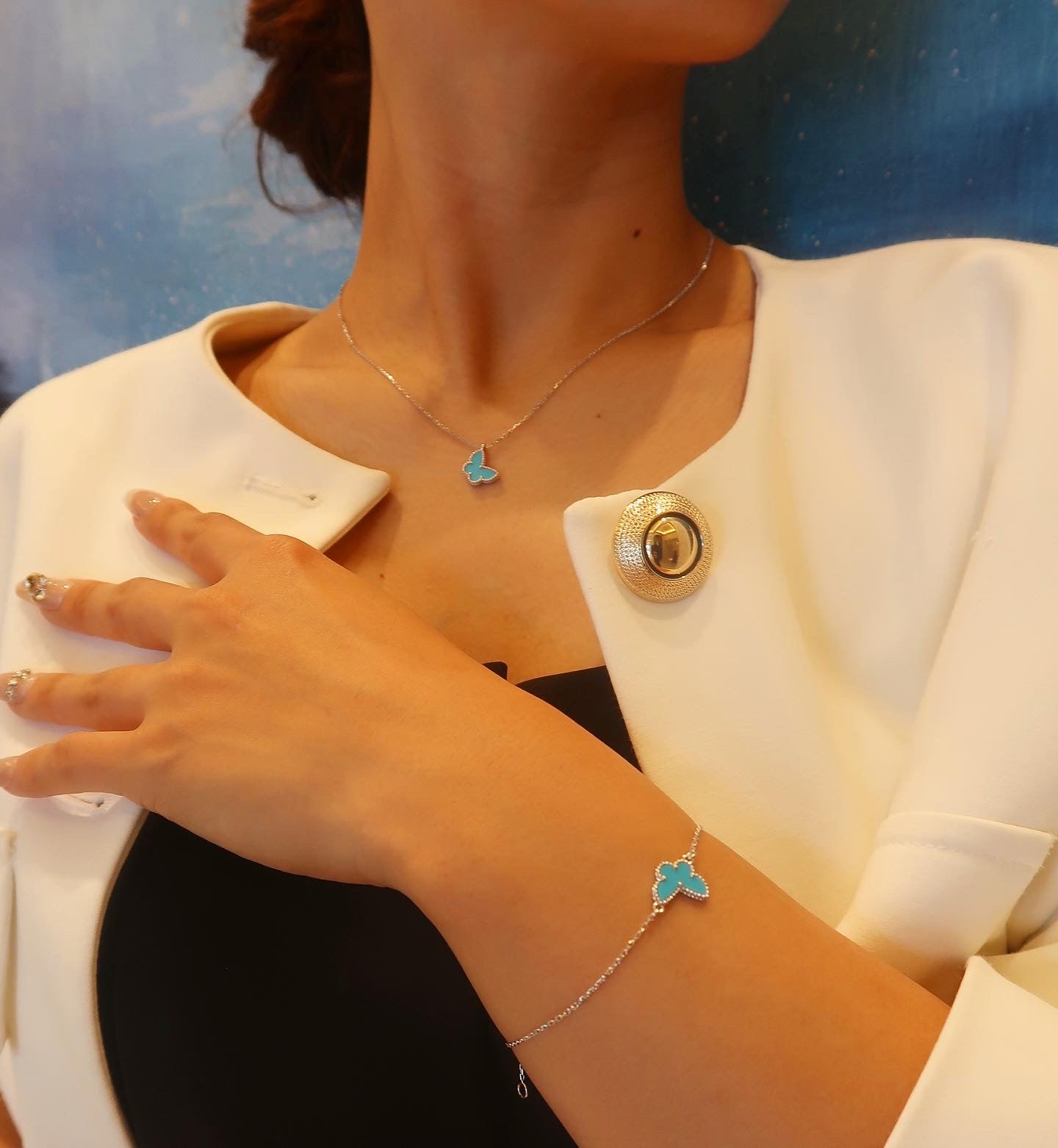 VanCleef &Arpelsスウィートアルハンブラパピヨン ブレスレット