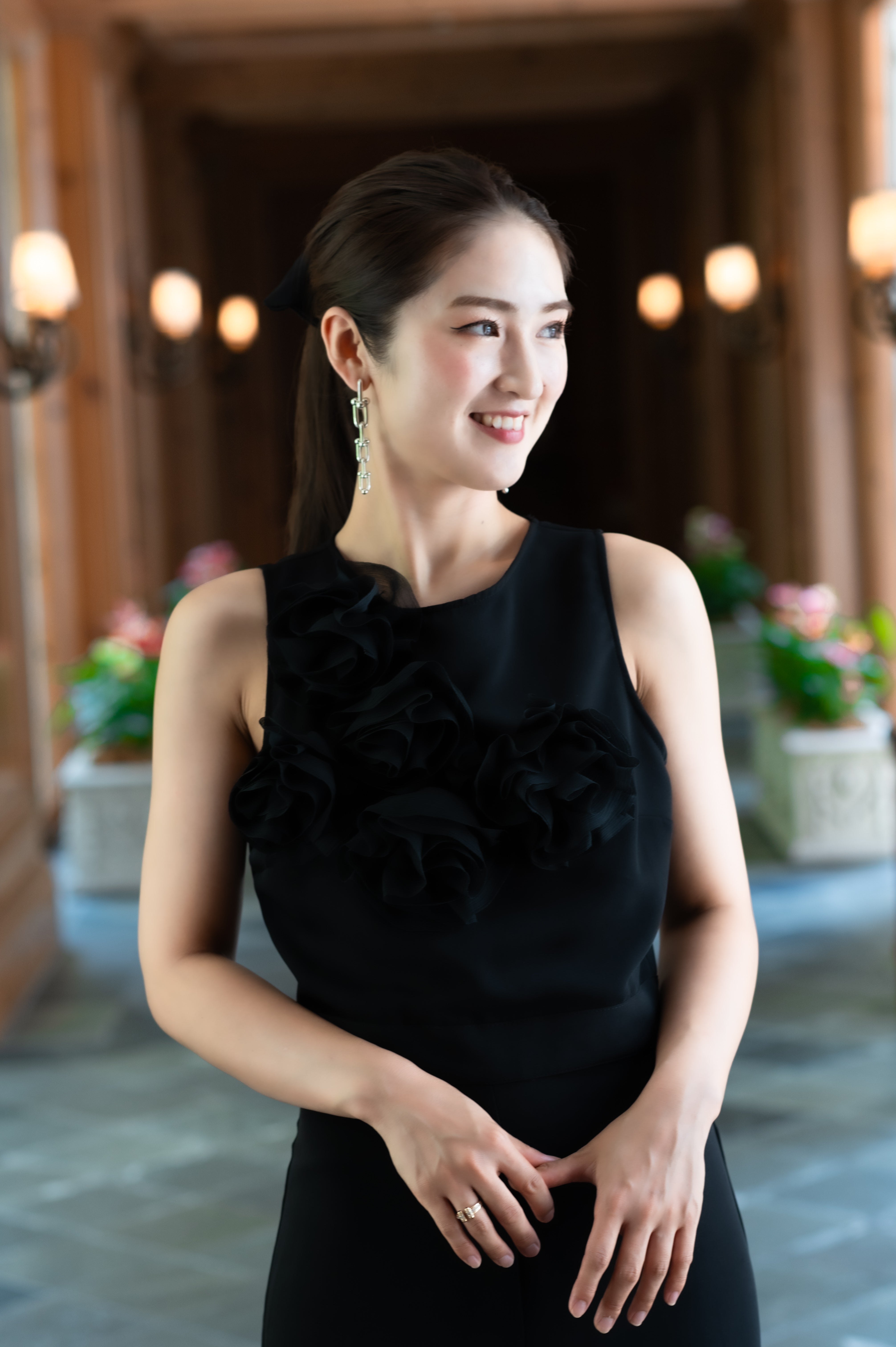 TIFFANY & Co. ハードウェアグラジュエイテッドリンク ピアス