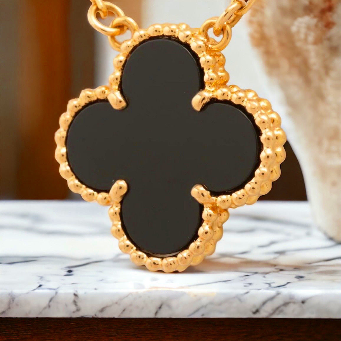 Van Cleef & Arpels オニキス ネックレス (ちょいカリ)関西限定