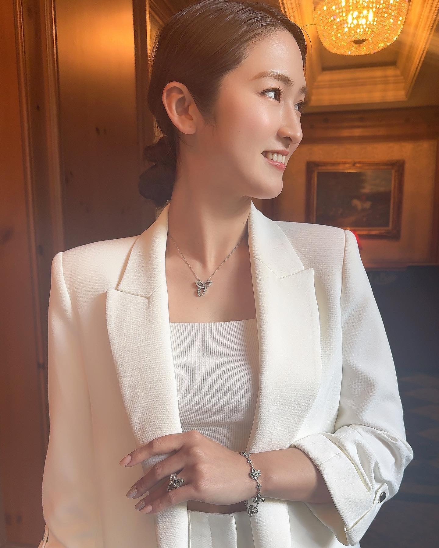 Harry Winston ハリーウィンストン リリークラスター