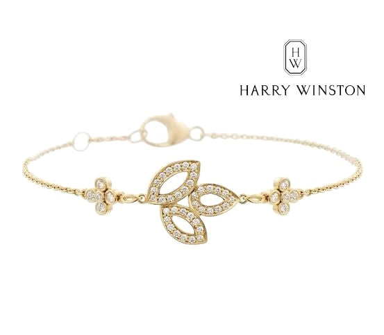 Harry Winston リリークラスター ミニ ブレスレット