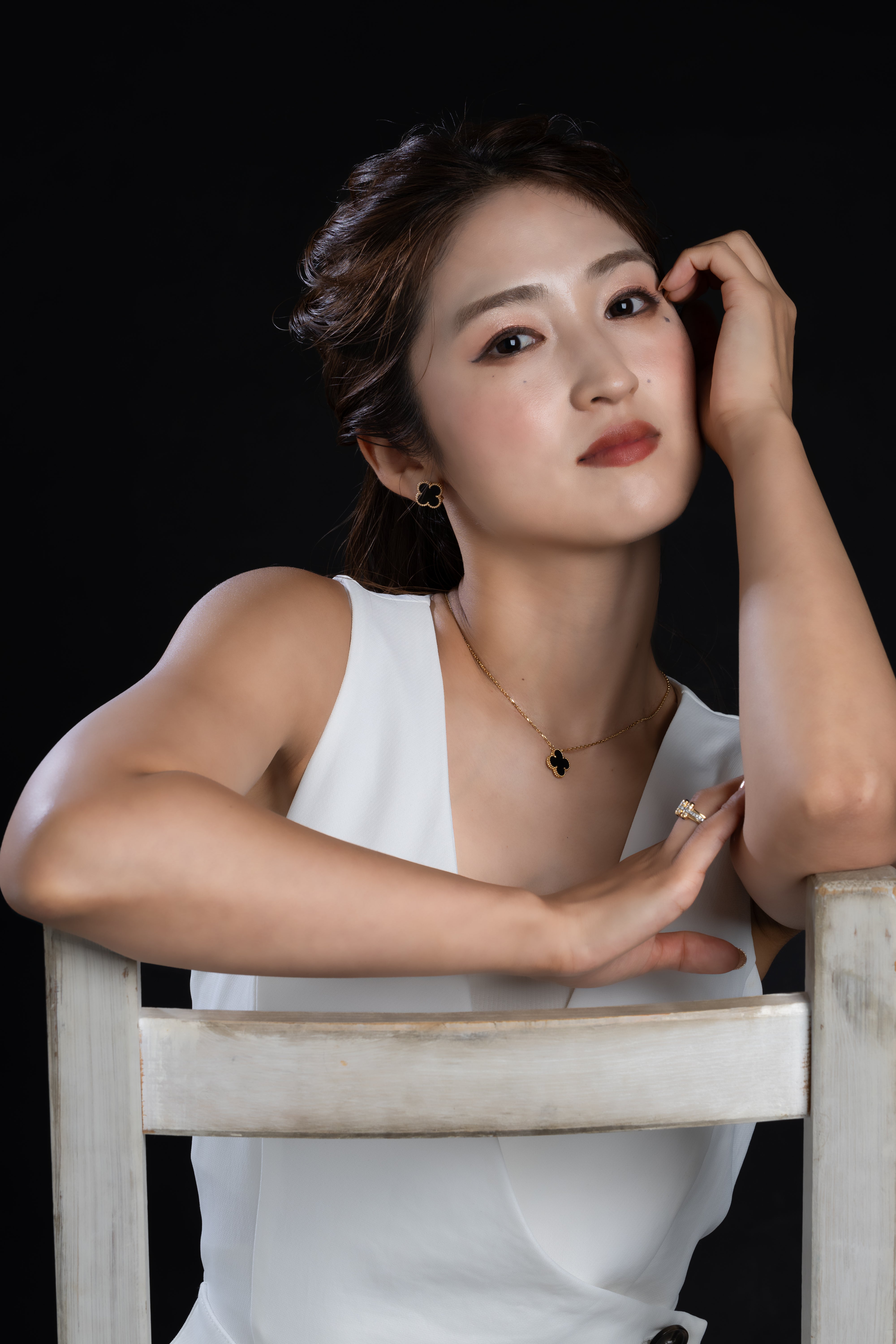 Van Cleef & Arpels オニキス ピアス ヴィンテージアルハンブラ