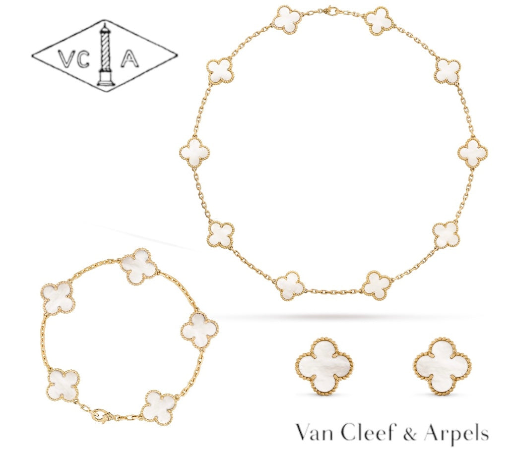 Van Cleef & Arpels マザーオブパール 3点セット
