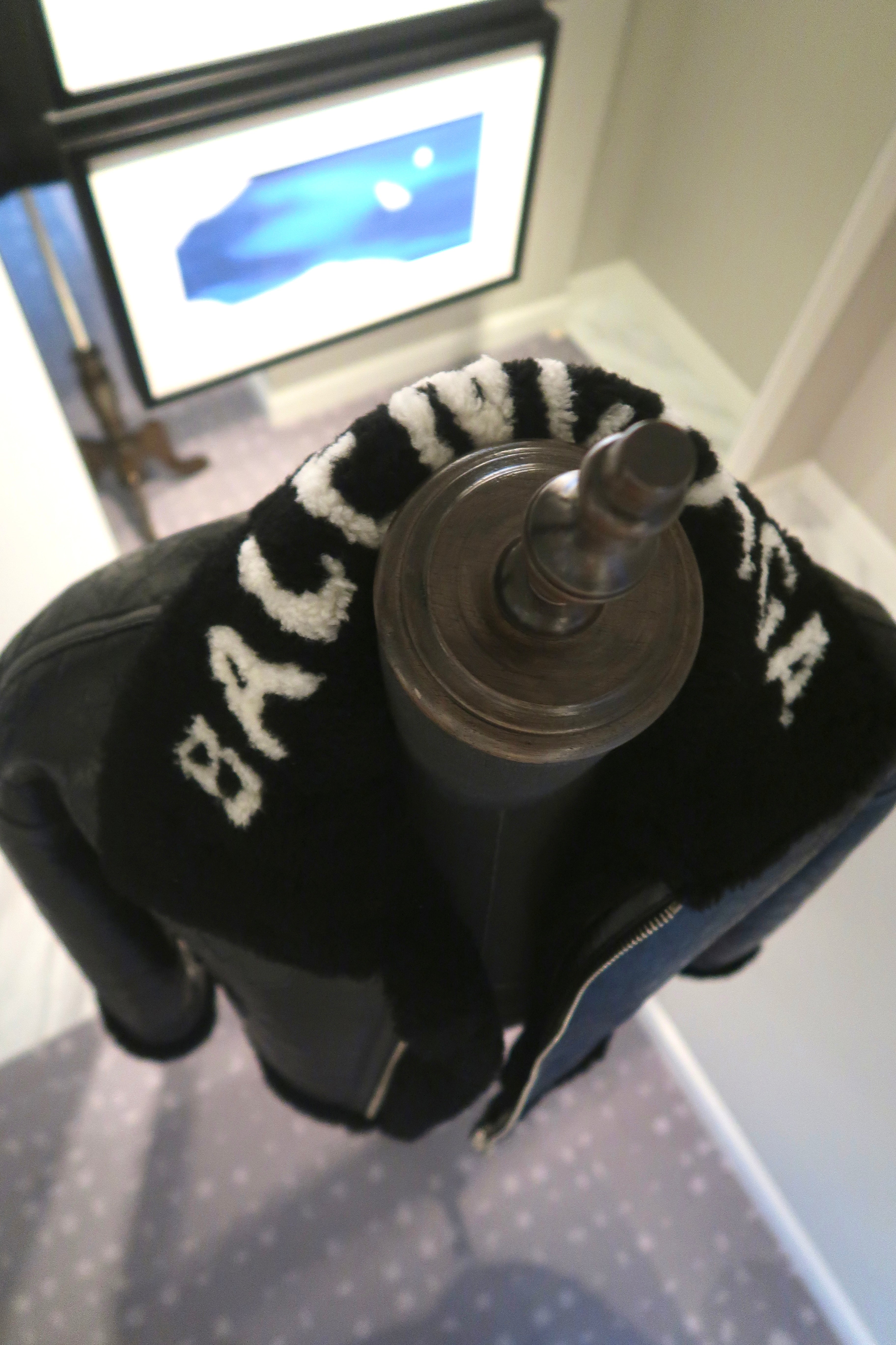 BALENCIAGA ムートン レザージャケット
