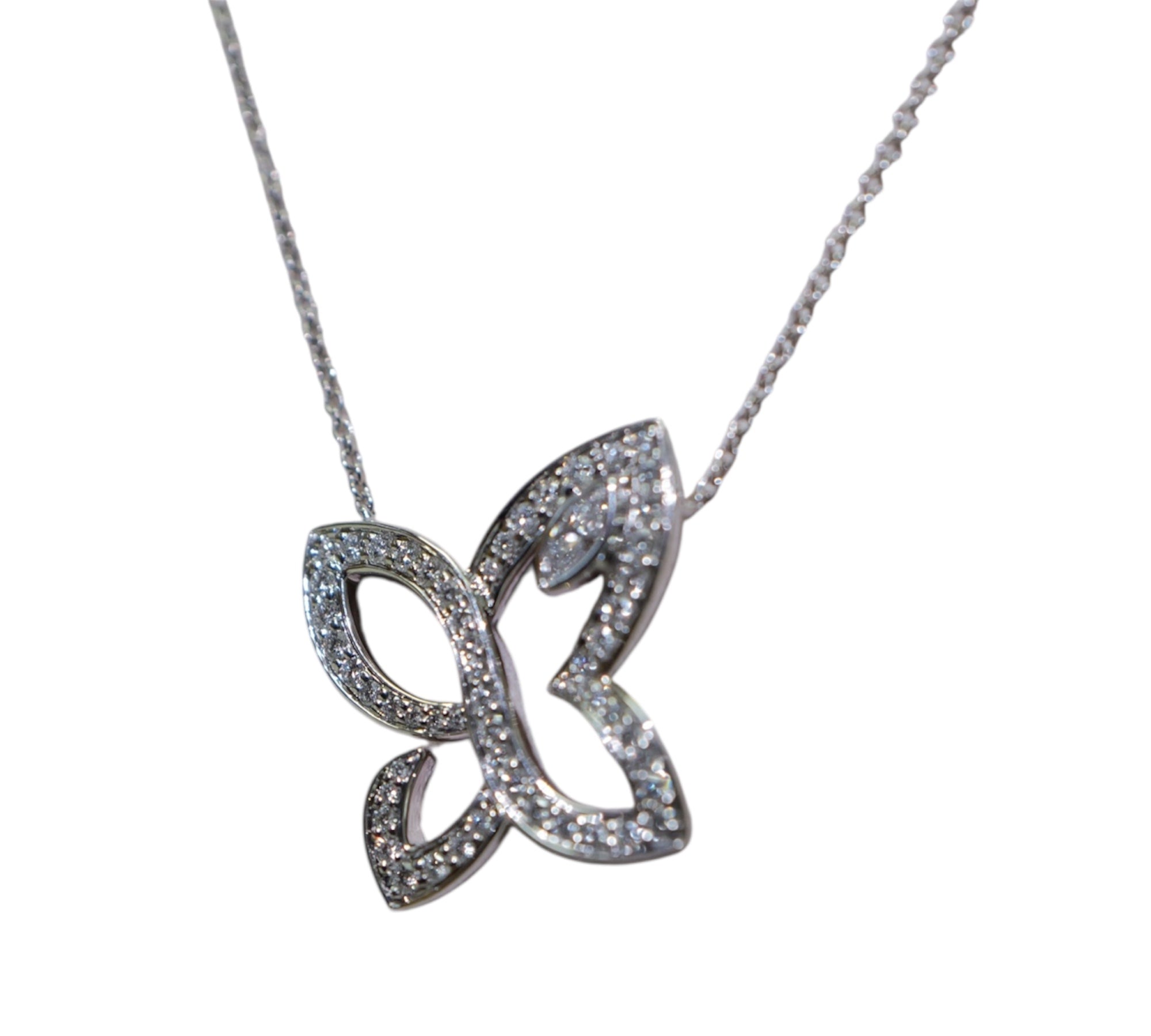 Harry Winston ハリーウィンストン インフィニット リリー クラスター ネックレス