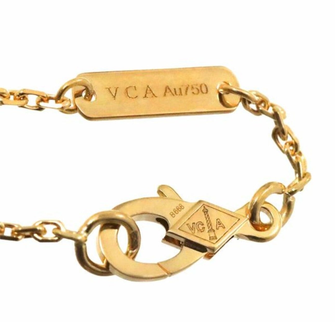 Van Cleef & Arpels オニキス ネックレス K18YG