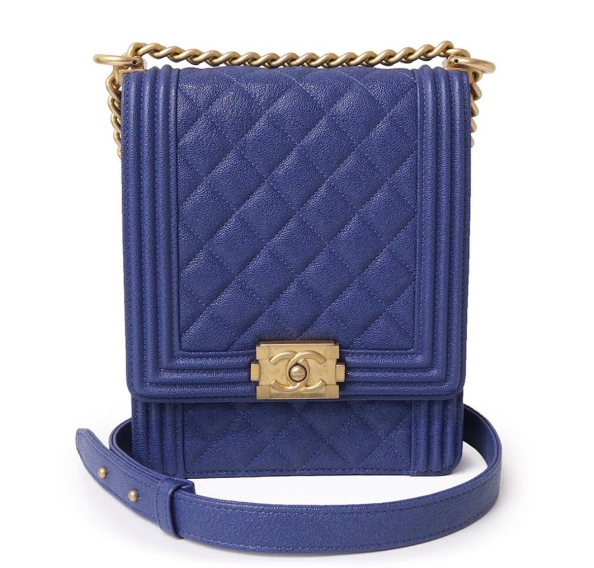 CHANEL ボーイシャネル 2WAY チェーン ショルダーバッグ