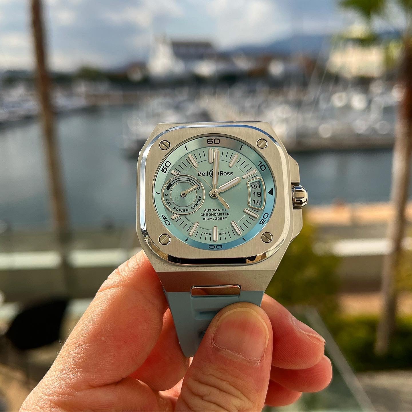 BELL & ROSS BR-X5 ICE BLUE