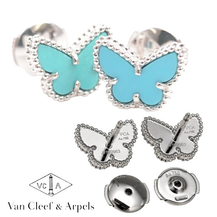 Van Cleef & Arpels スウィート アルハンブラ パピヨン ピアス