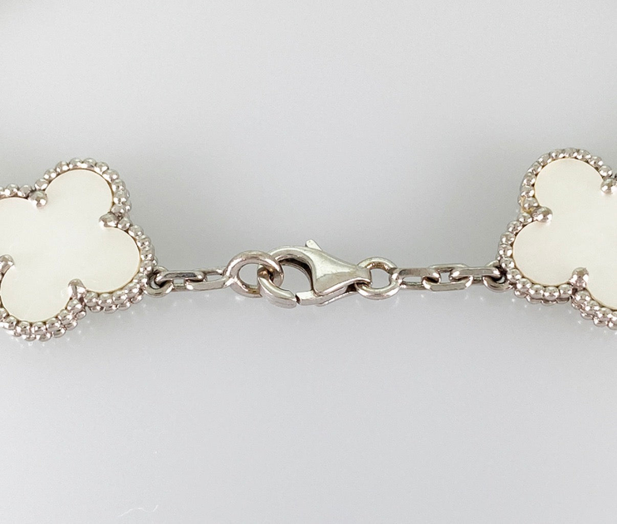 Van Cleef & Arpels ヴィンテージ アルハンブラ 5モチーフブレスレット シェル