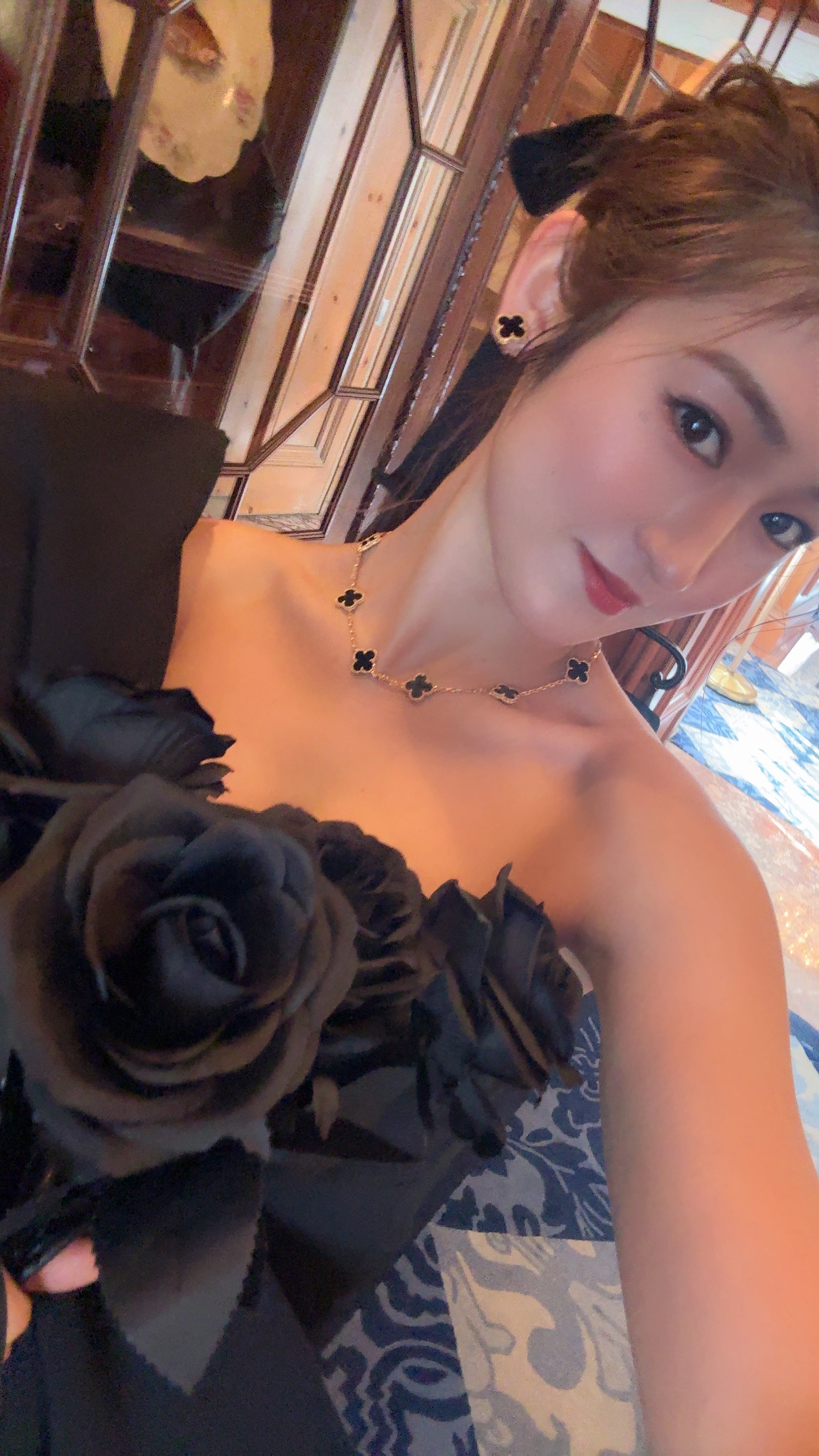 ヴァンクリーフ&アーペル オニキス 750YG 3点セット(関西限定のちょいカリ)