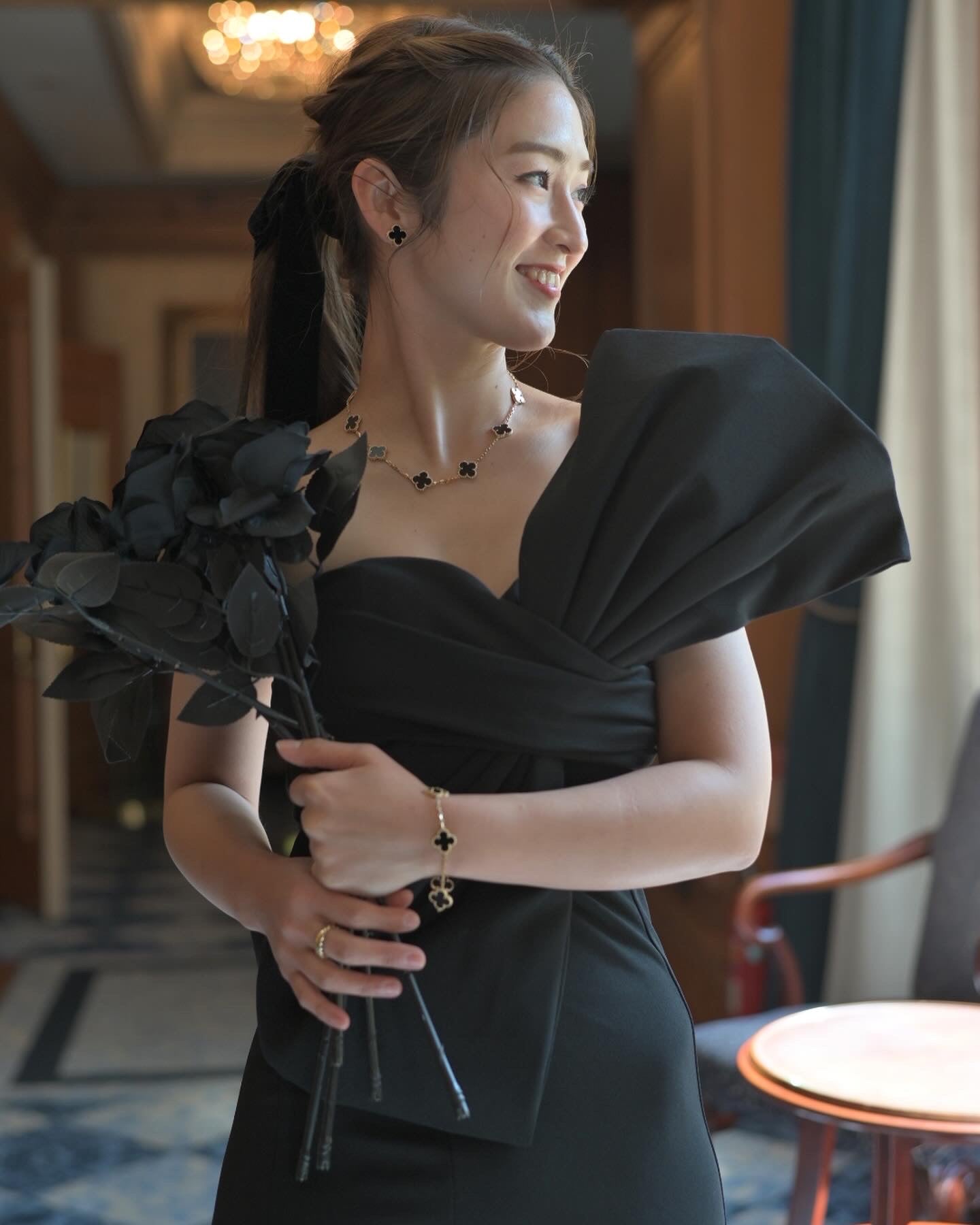 Van Cleef & Arpels ヴィンテージ アルハンブラ ネックレス K18YG 10Pモチーフ(ちょいカリ)関西限定