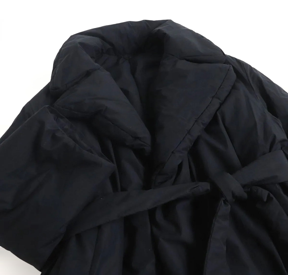 ルイヴィトン 19AW フライフロント ベルト付き ダウンコート