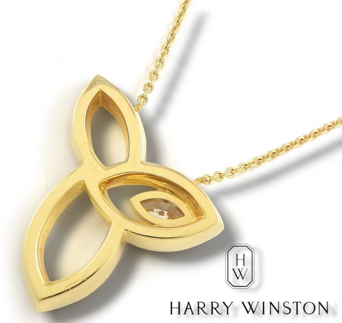 Harry Winston リリークラスター ネックレス