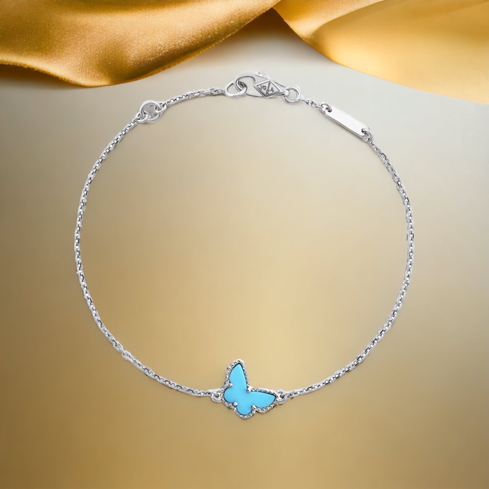 VanCleef &Arpelsスウィートアルハンブラパピヨン ブレスレット