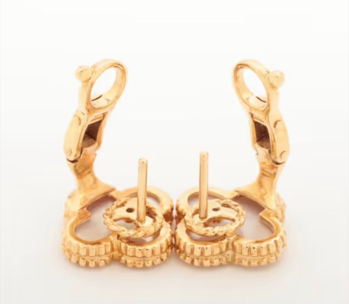 Van Cleef & Arpels ヴァンクリーフ&アーペル ヴィンテージアルハンブラ シェル　ピアス