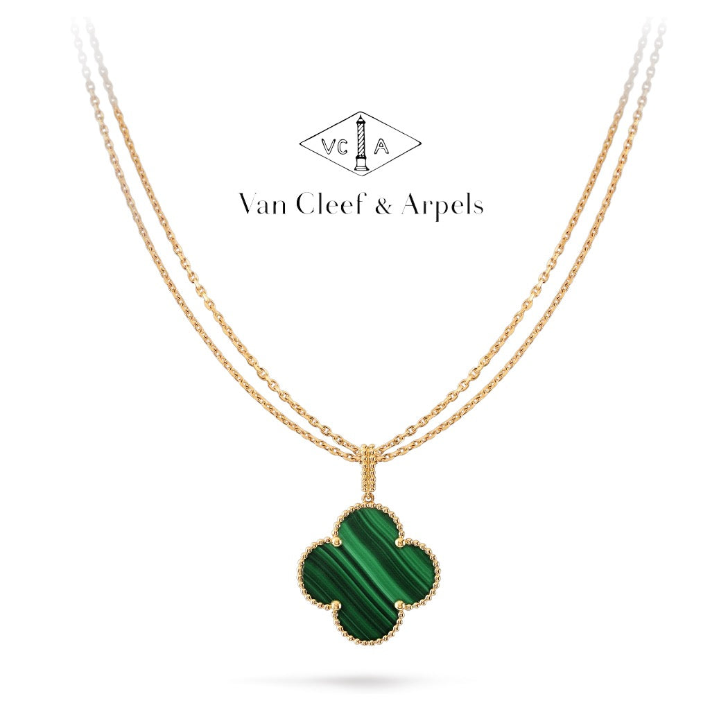 Van Cleef & Arpels マジックアルハンブラ　マラカイト　ネックレス