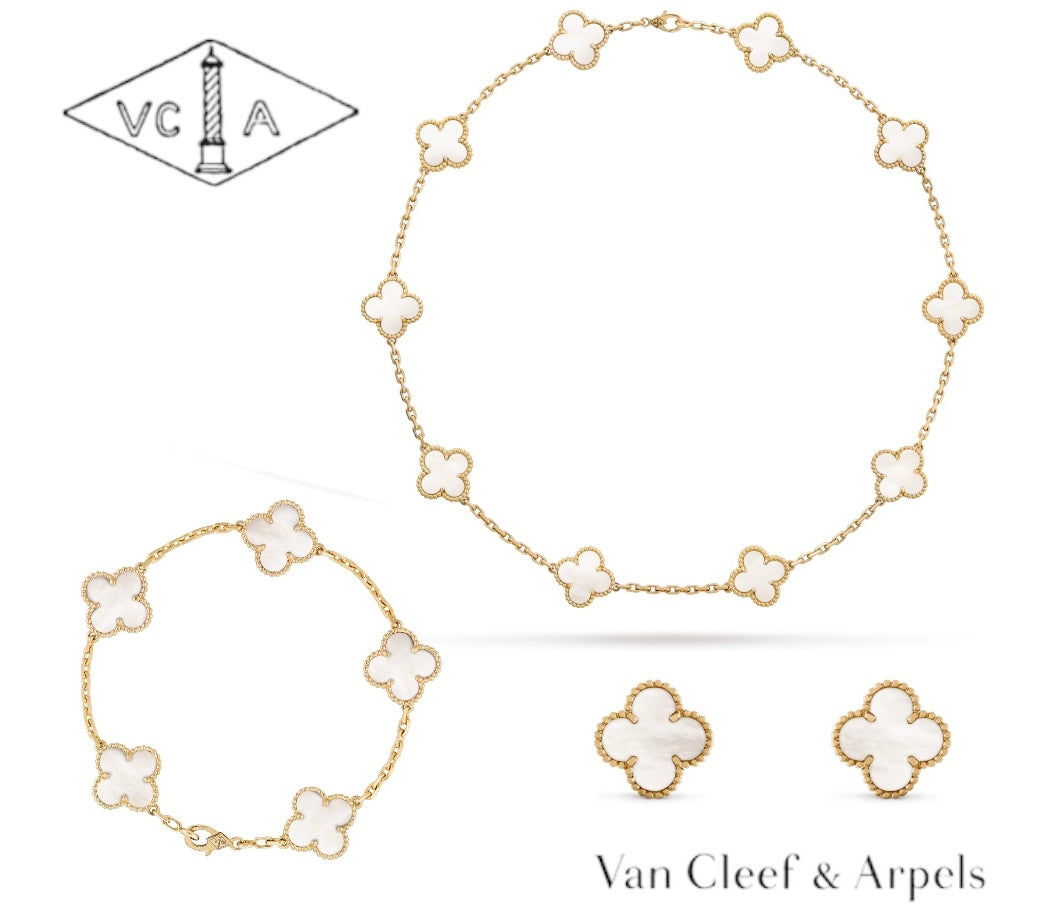 Van Cleef & Arpels マザーオブパール　3点セット