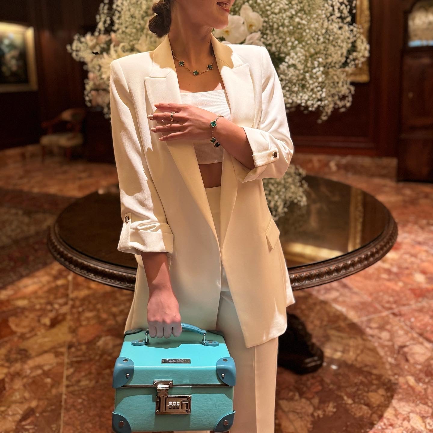 Tiffany & Co ✖︎ Globe-Trotter ジュエリーボックス